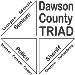 Dawson County TRIAD logo